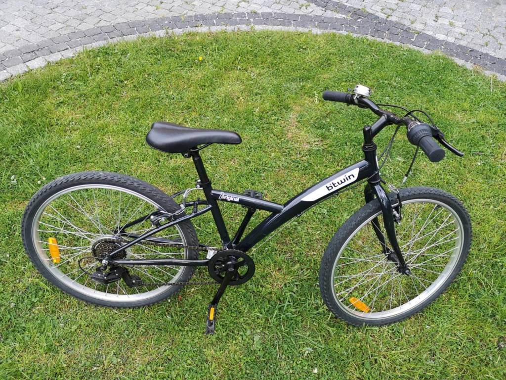 Rower B TWIN original 1 Junior ko a 24 stan bardzo dobry