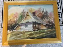 ox_akwarela-chata-dariusz-orszulik-41x31-cm-w-ramce-oszklonej