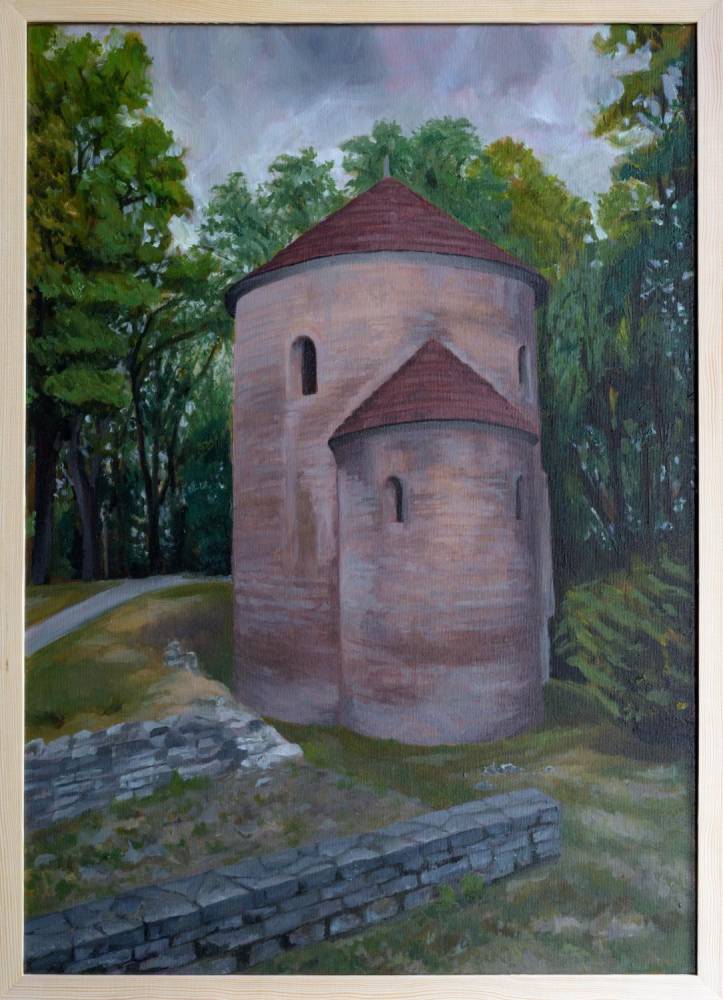 ox_piekne-obrazy-rotunda-romanska-i-studnia-trzech-braci-71cmx50cm