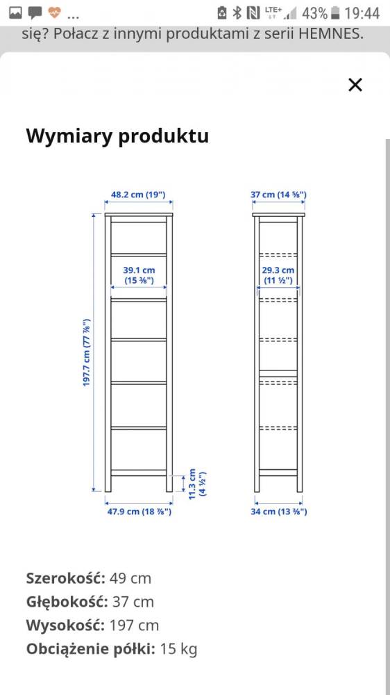 ox_sprzedam-regal-ikea-hemnes