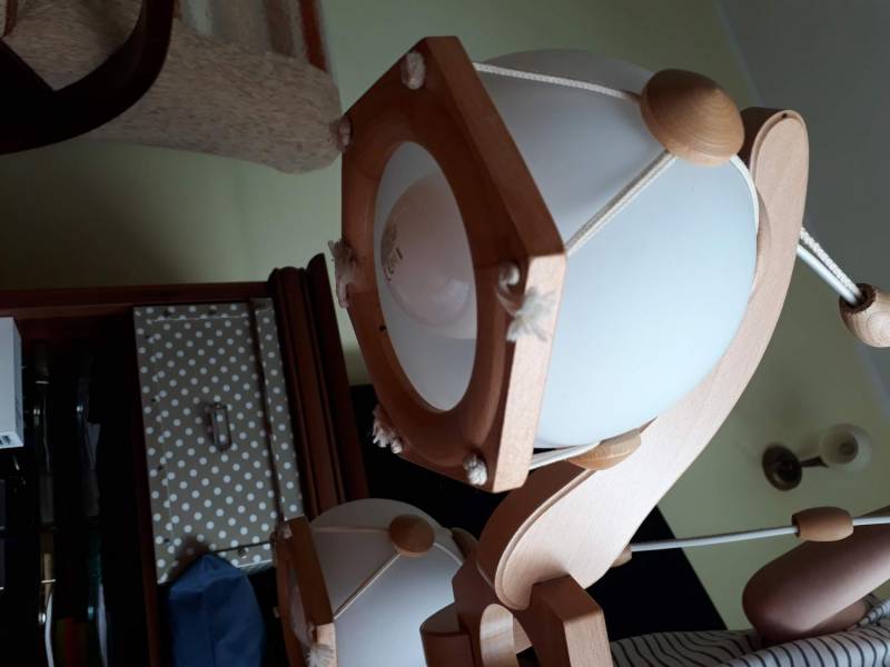 ox_lampe-sufitowa-drewno-szklo-sprzedam