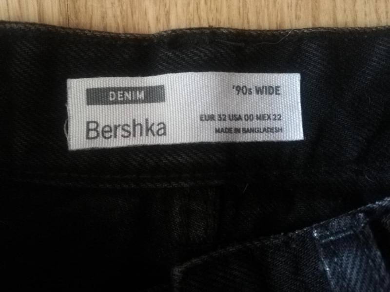 ox_czarne-spodnie-rozmiar-32-bershka-tanio