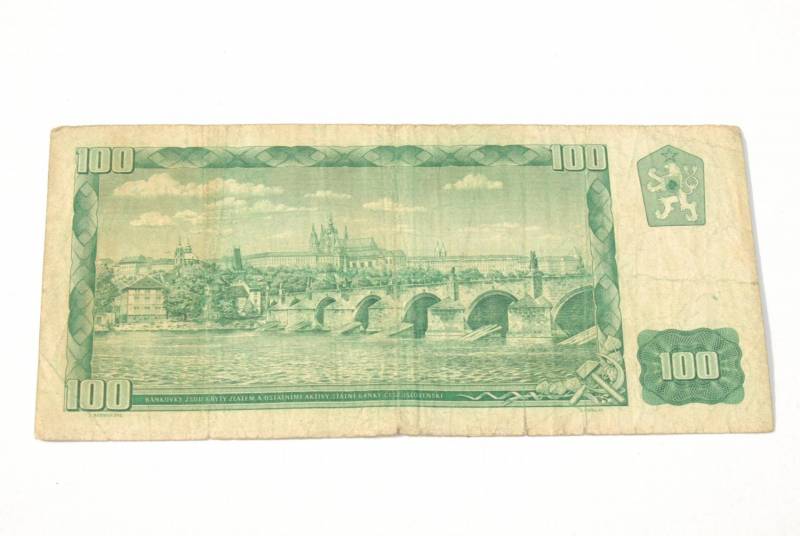 ox_stary-banknot-100-koron-czechoslowacja-1961-antyk