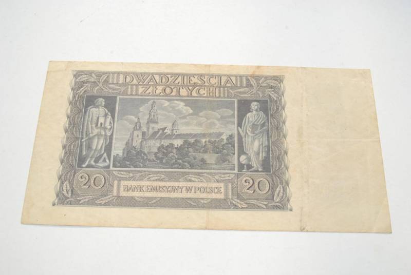 ox_stary-banknot-20-zlotych-1940-antyk-kolekcjonerski