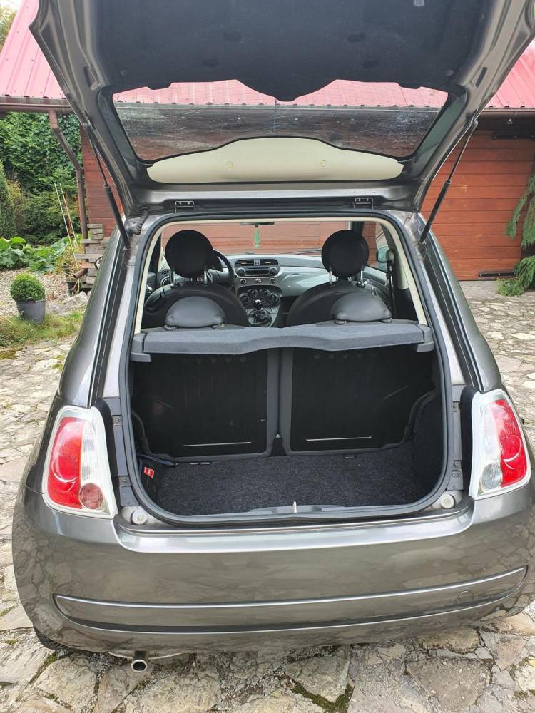 Fiat 500 1,2 benzyna 69 KM, rok 2012, wesja POP, 72 tys.km, Polski 